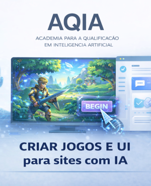 Série: Criar jogos e experiência do utilizador para sites com IA